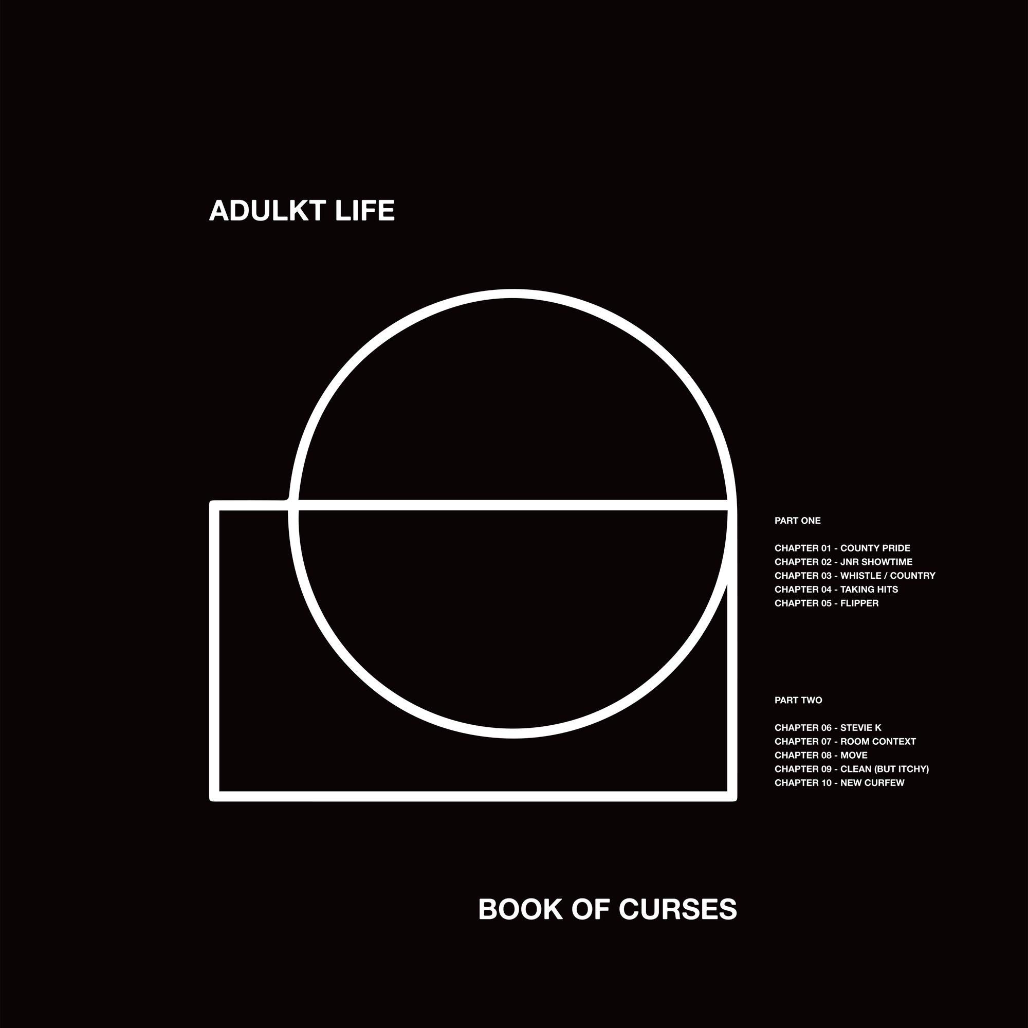 Adulkt Life - Book of Curses CD Album - Used