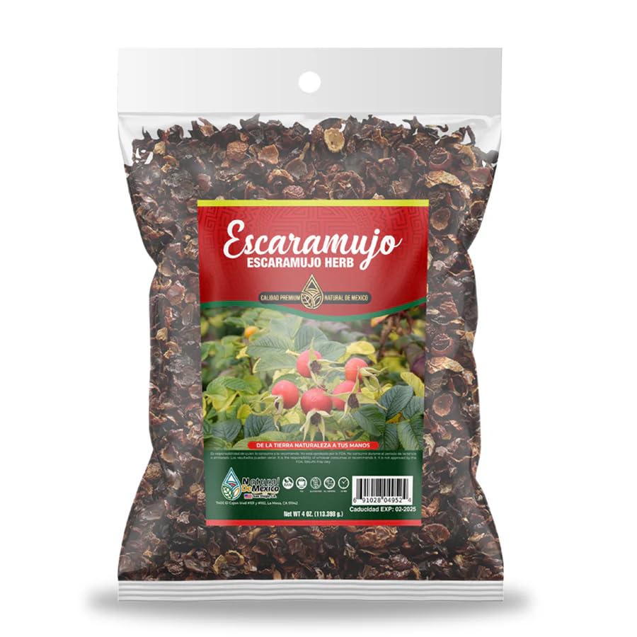 Escaramujo Hierba Té de Hierbas 4 oz.-3.99 oz Hierba Natural Mexicana Hierba Salvaje Artesanal Natural De Mexico