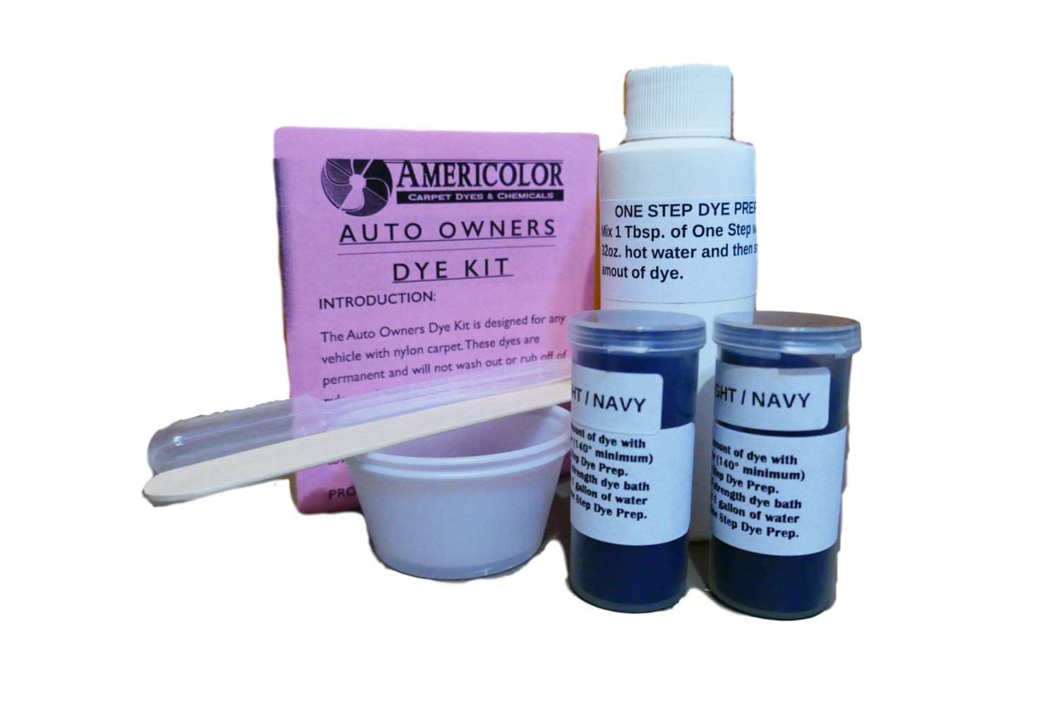 Automotive Carpet Dye Kit - Navy Blue | Refresh Car & RV Interior