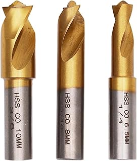 3pcs HSS Cobalt Drill Bit Surface Titanium Pl...,