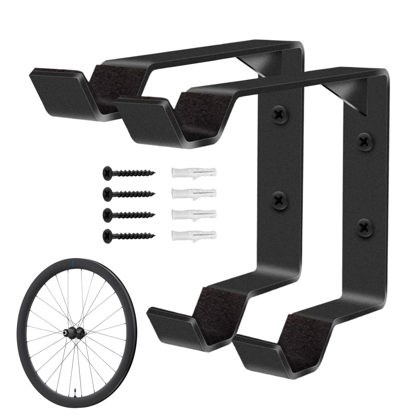 Soporte de pared para ruedas de bicicleta que protege tus llantas del polvo y los golpes