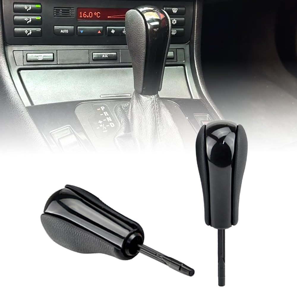 bmw automatic gear stick QKLsudua Short Type Black Car at Short Long Shift Gear Knob Compatible with B-MW E81 E82 E87 E90 E91 E92 E93 E36 E38 E39 E46 Z4 Z3 E53 Farbe:Saturn Grey #MWS Options 9 Qronge Mirage | Folding Small (50-53) Touring (E61) Automatic transmission