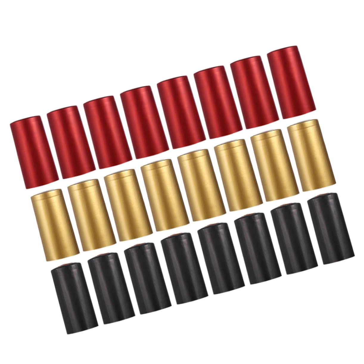 STOBAZA 60 Pack Heat Shrink Wine Bottle Sealer Caps Reusable Wine Stoppers Bottle Sealing Film Shrink Foil for Winery Home