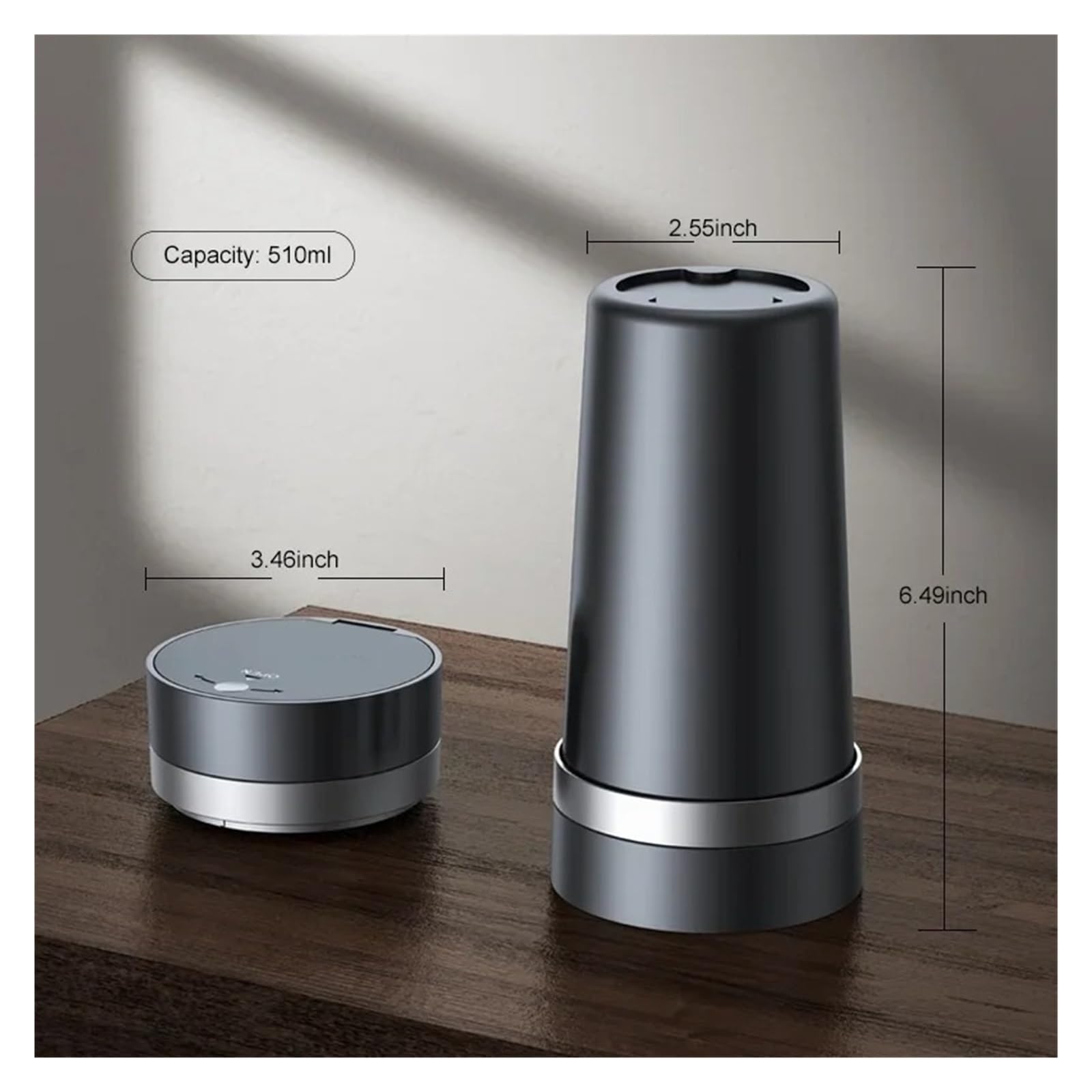 Auto Mülleimer Tragbarer 2-in-1-Auto-Mülleimer Und Aschenbecher Auto-Mülleimer Müllbehälter Aufbewahrungsbox Staub-Organizer Mülleimer Mini Autos Mülleimers