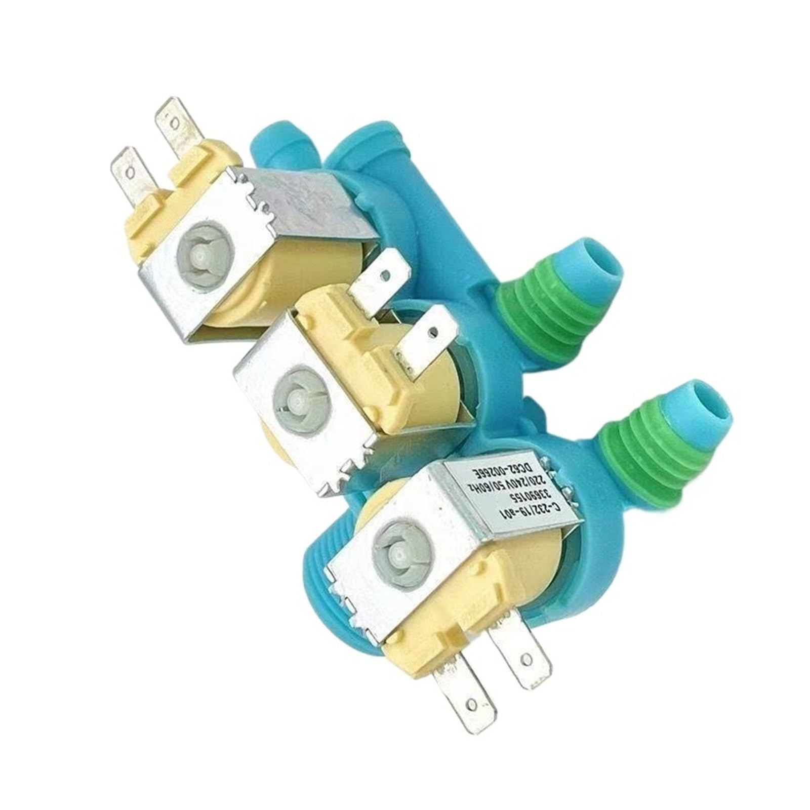 EEZII Electric Water Inlet Solenoid Valve, Compatible For Samsung, DC62-00266E XQB140-D88S XQB160-D99I/SC Washing Machine Part