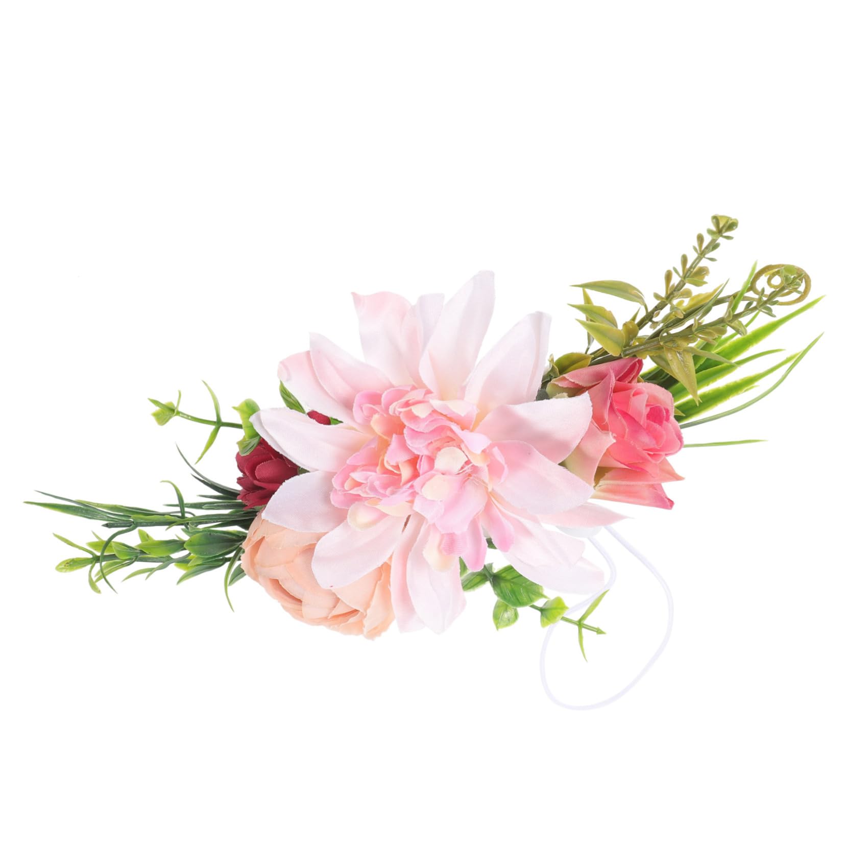 UPKOCH Pet Dog Floral Wreath Headband for Wedding Parties Fresh Natural Flower Crown for Cats and Dogs Pet Headwear for Special Occasions Pattern C