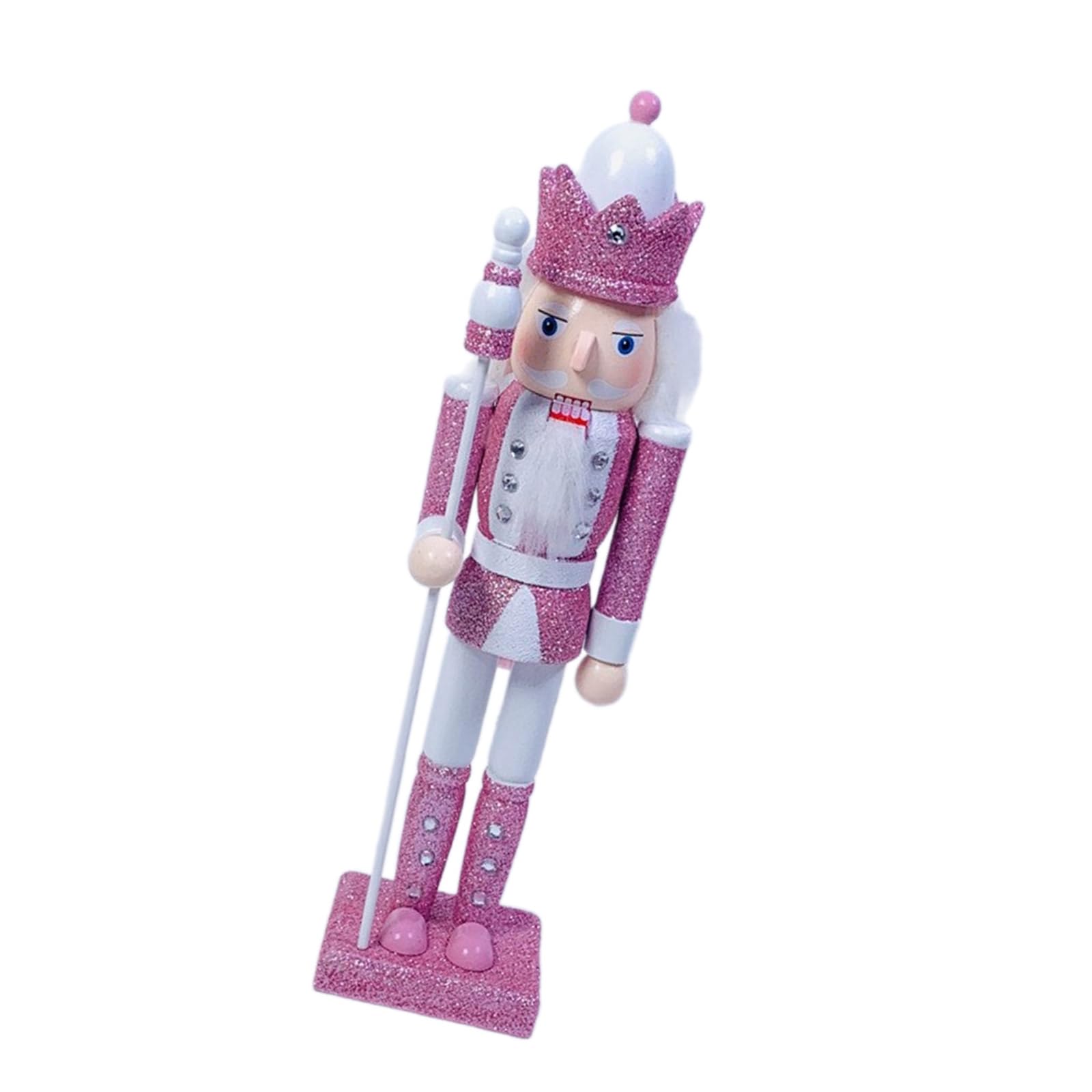 Buxuaaaa Delicate Nutcrackers Soldier Display Decorative Nutcrackers Soldier Elegant Table Accent for Festival Home Styling Decors
