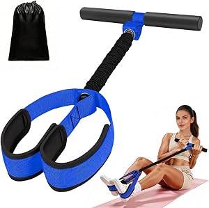 Upgraded Pedal Resistance Band with Handle,Thickened Multifunction Pedal Resistance Band for Full Body Training,Glutes,Arms,Pilates,Abdomen,Legs,Physical Therapy,Strength,Home Sit Up Gear