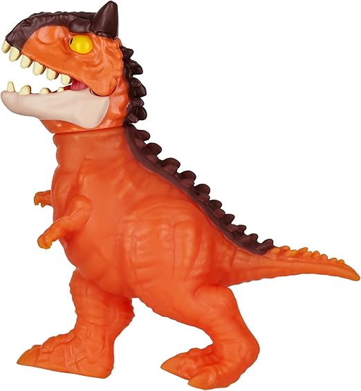Heroes of Goo Jit Zu Jurassic World Hero Pack, Carnotaurus, 4.5" Long - Stretchy, Squishy Dinosaur Figure with Chomp Attack Action and Unique goo Filling.