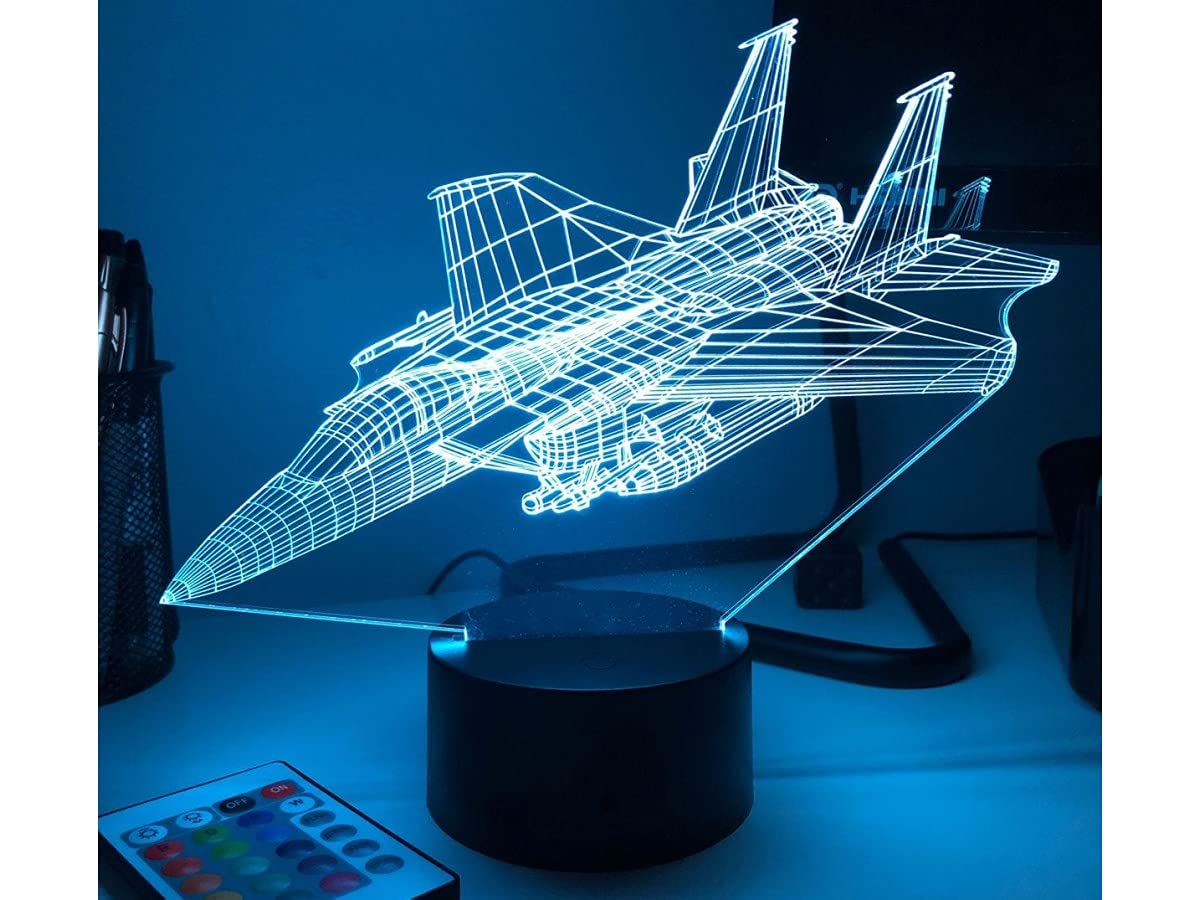 Amazon.co.jp: 【F-15 Strike Eagle 3D Aircraft Lamp】 カラー