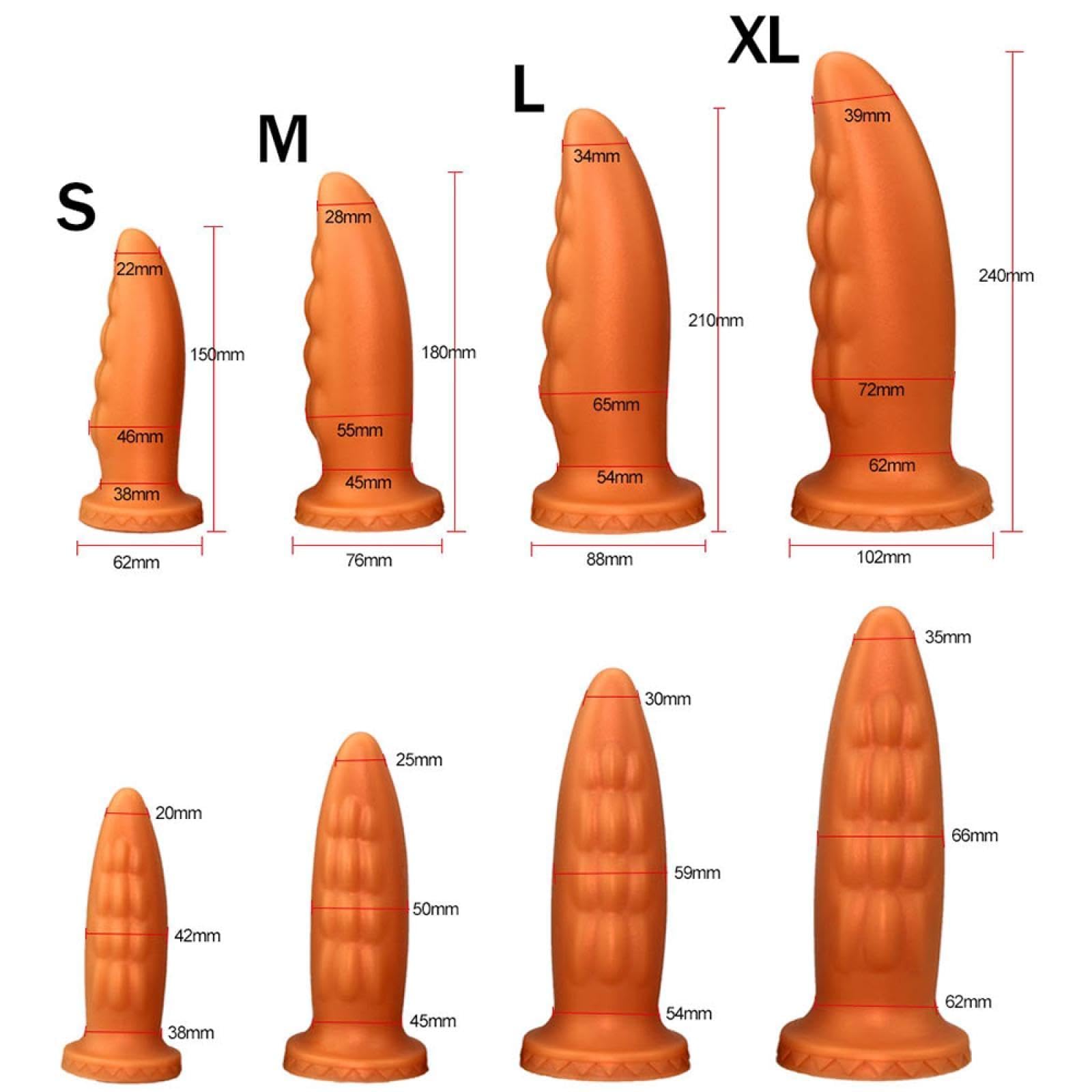Giocattoli erotici Prodotto sessuale Enorme grande tappo anale Dildo masturbatore Macchina del sesso Giocattoli sessuali per donna Uomo Giochi SM per adulti