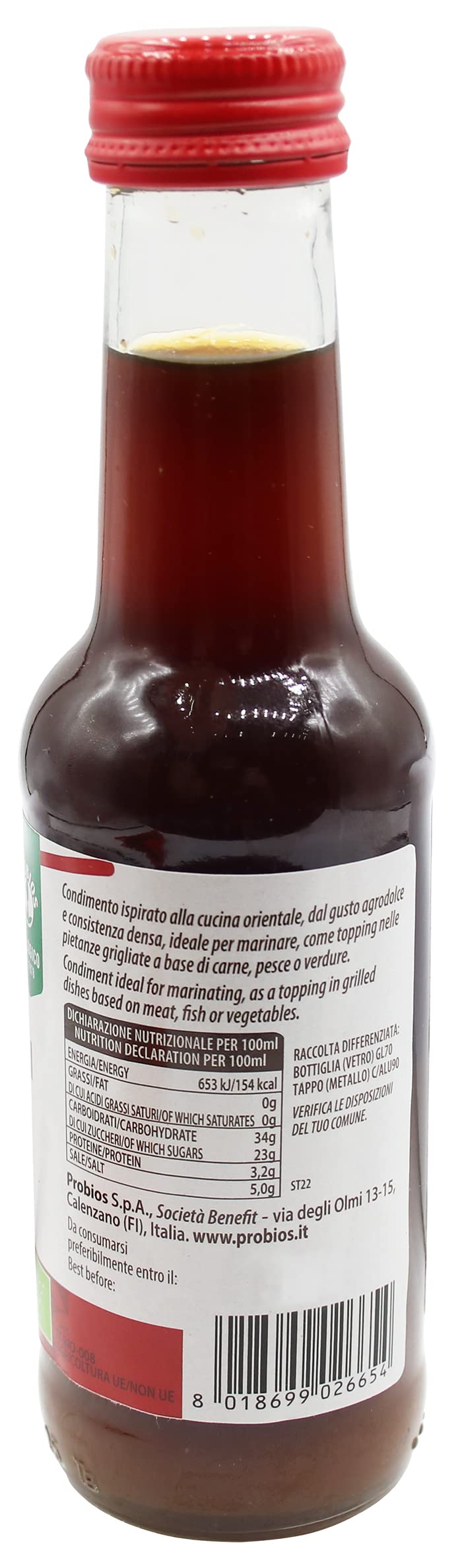 Probios Salsa Teriyaki Bio - confezione da 6x155g