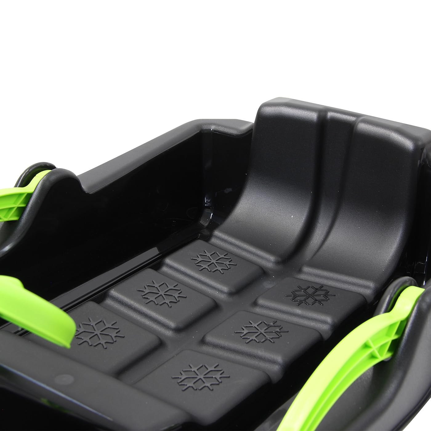 Snow Play Bob Black Devil Schlitten Lenkrad Bremse Handbremse ab 3 Jahren Schwarz