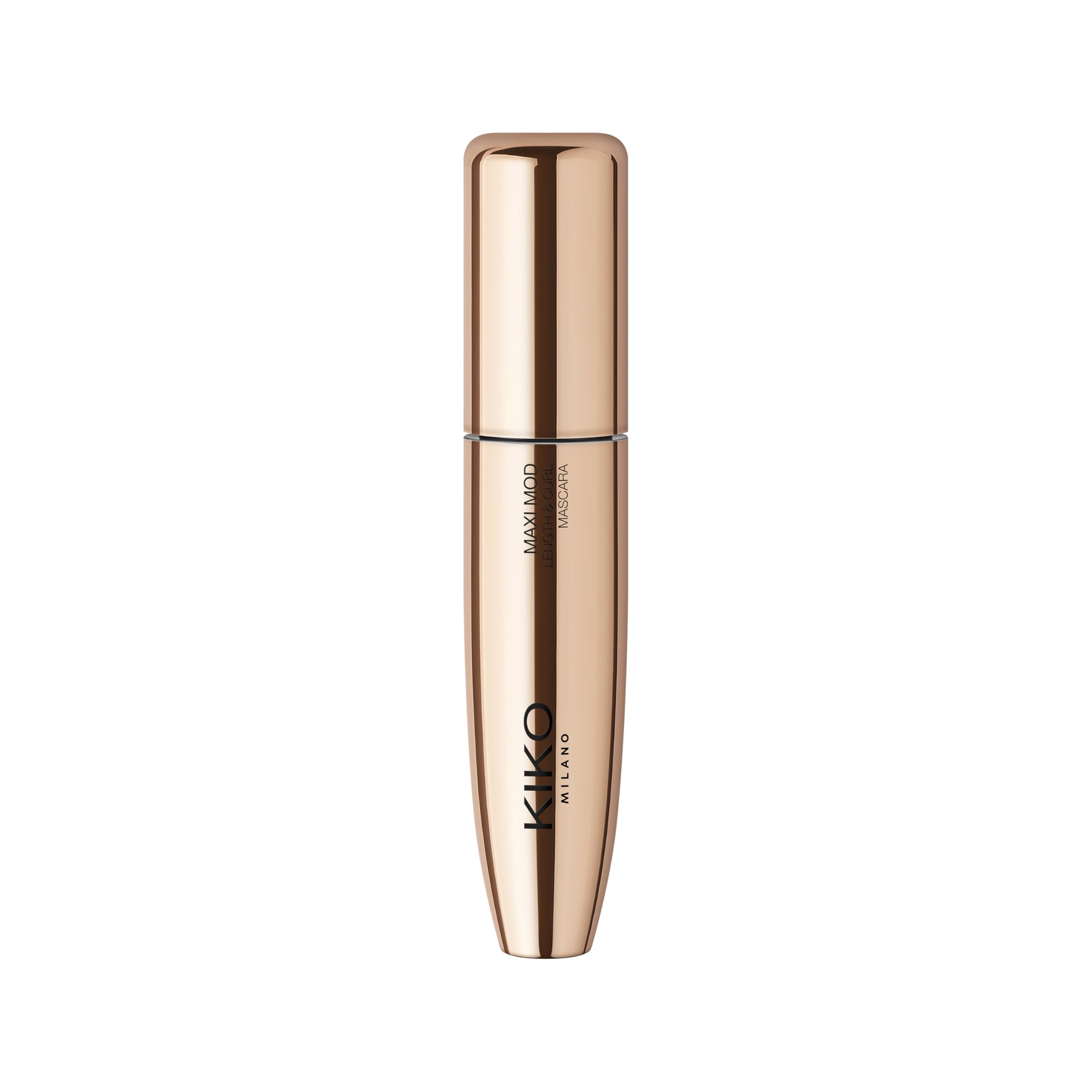 KIKO Milano Maxi Mod Length & Curl Mascara, Length And Curl Effect Mascara With Mini Brush, Black, 12 ml (Pack of 1) - Image 3