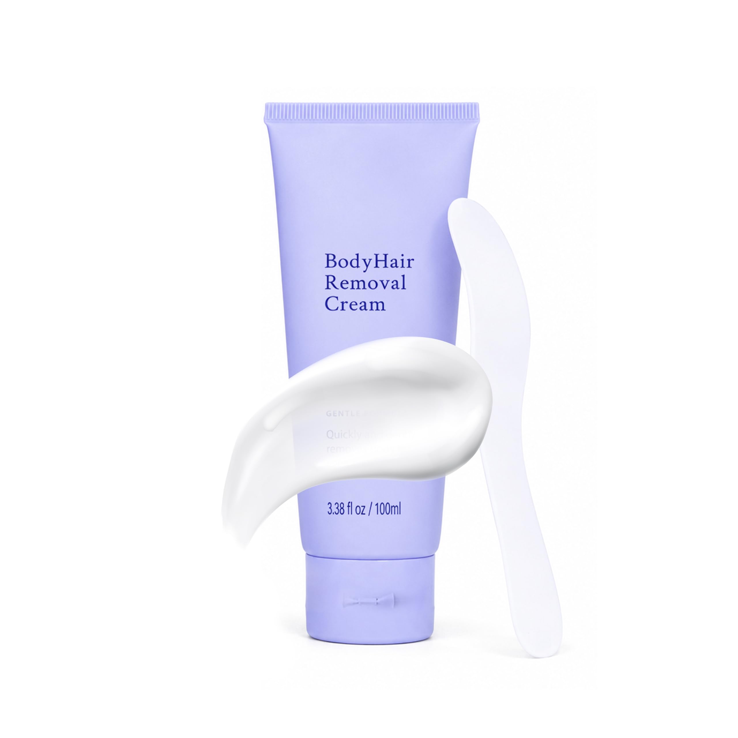 Body & Facial Hair Removal Cream, Gentle Safe for Sensitive Skin, Painless Hair Removal for Women & Men, 3.38 fl oz