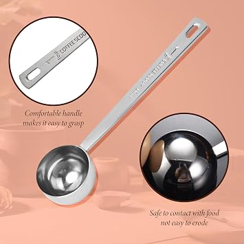 2 Pcs Tablespoon Measuring Spoon,15ml Coffee Spoon Long Handle Table Spoons