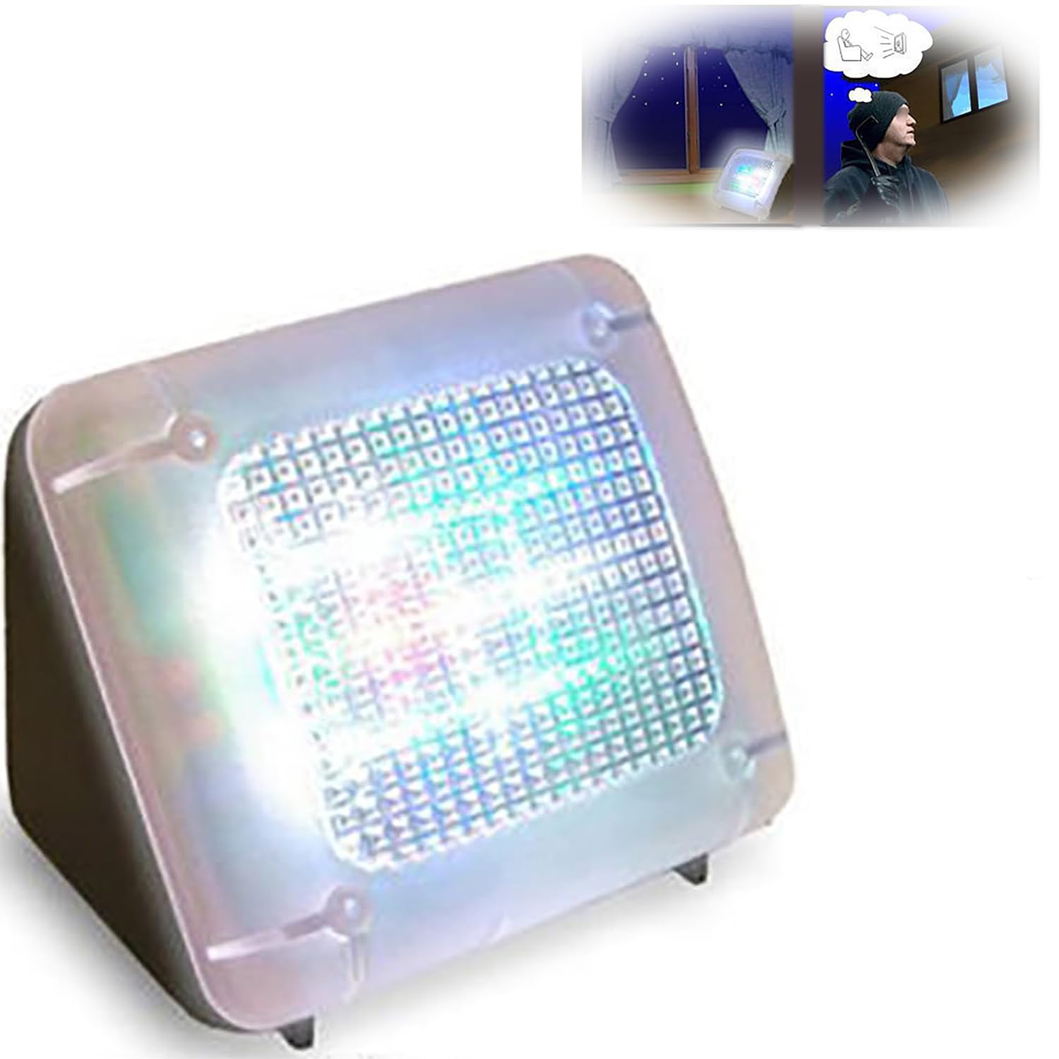 Simulateur de télévision LED, simulateur de télévision antivol, Interrupteur Automatique, équipement Anti-effraction pour la sécurité de la Maison, imitant la Source Lumineuse Dynamique du téléviseu