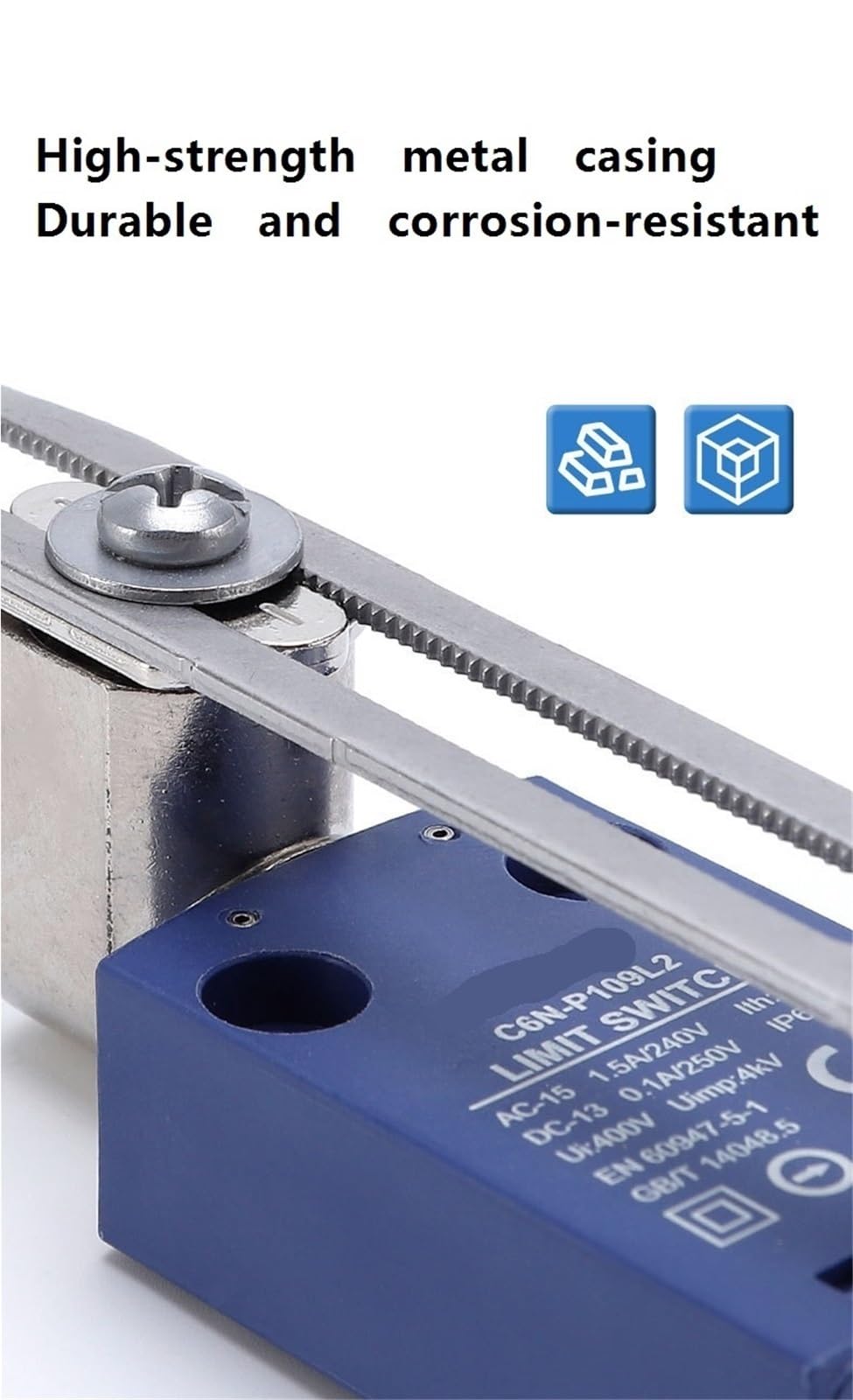 Finecorsa, C6N-P124L2 Finecorsa Impermeabile Auto-ripristinante Lungo 2 Metri(C6N-P124L2)