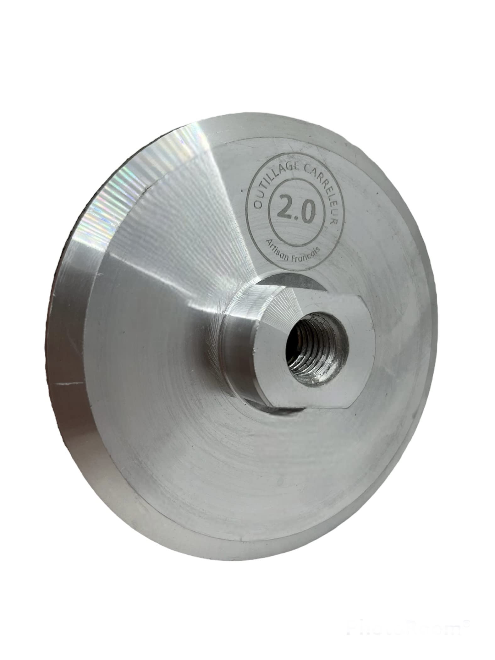 Diamond Polishing Pad Holder M14, Support Base for Grinding & Polishing Discs, Secure Fixing for Angle Grinder - Image 2