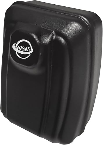 Miniatura 6 de SISAV Caja de bloqueo de botón, caja de almacenamiento de llaves montada en la pared al aire libre con código reiniciable de teclado de 10 dígitos,