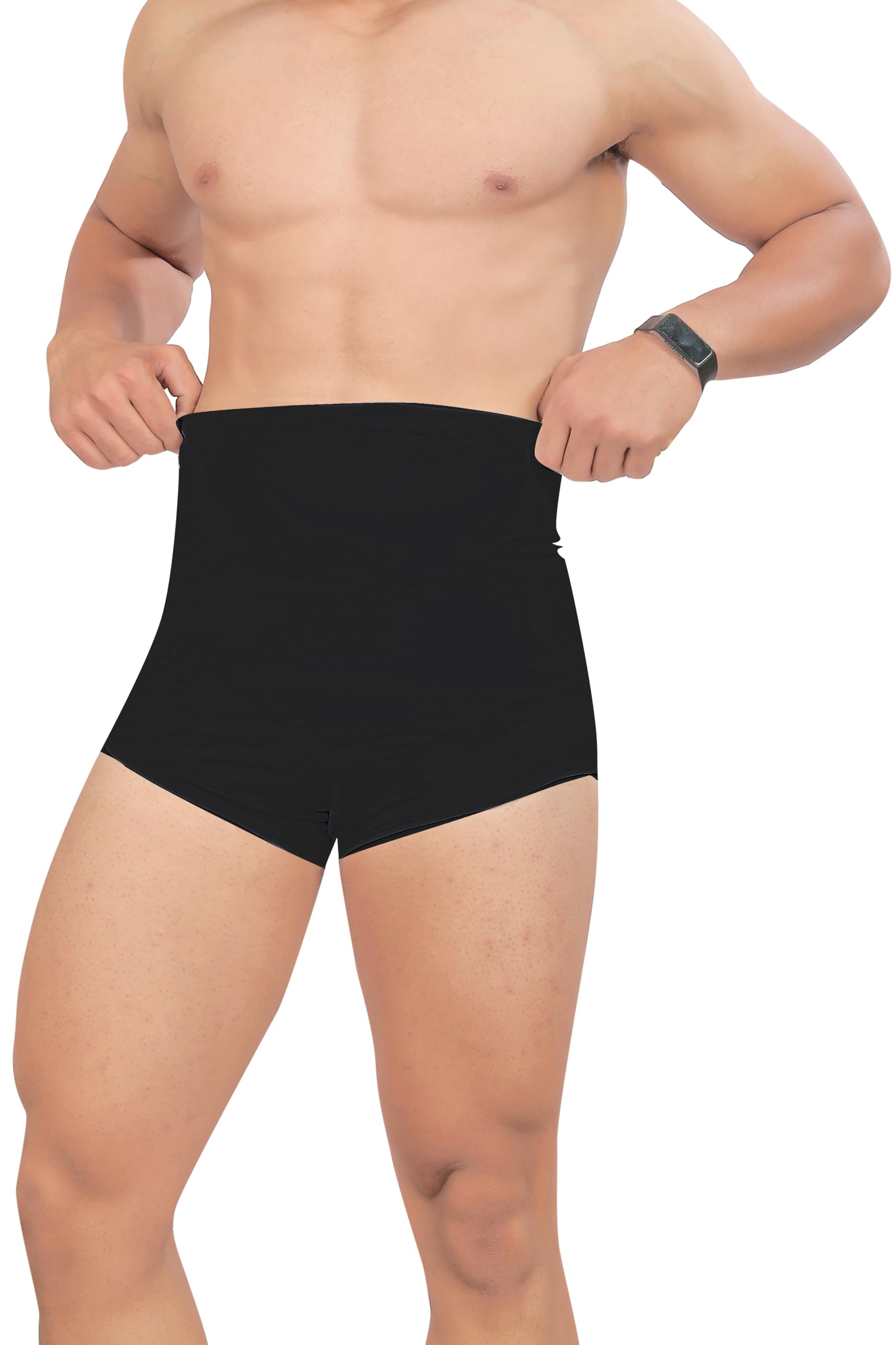 rvh Men Tummy Tucker Waist Cincher Seamless Shapewear Slimming Shaper Briefs-picture-17