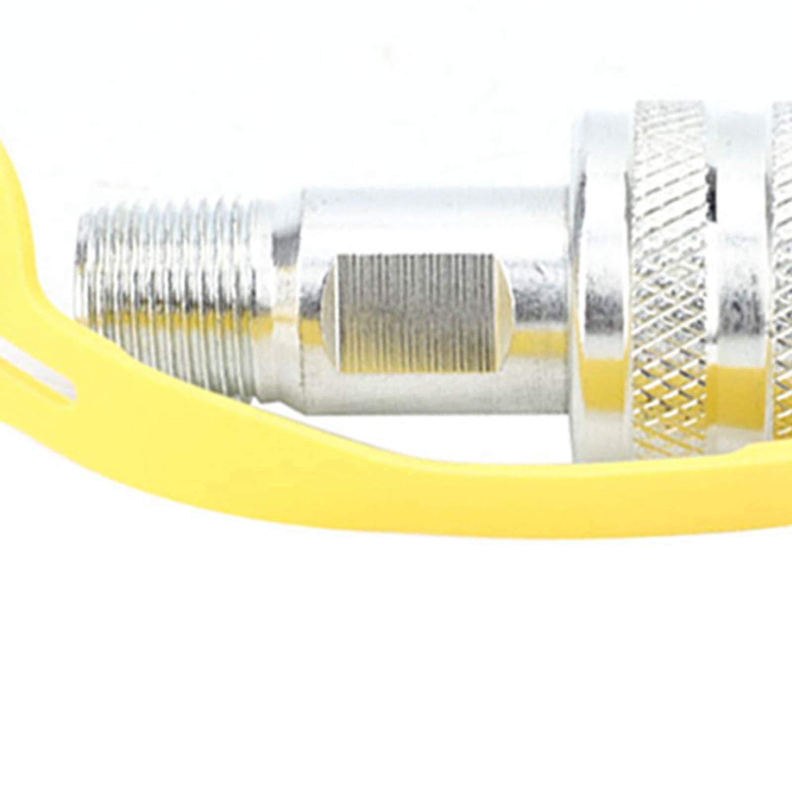 Coupleur Hydraulique Raccord Rapide ZG3/8, Acier Chromé, Haute Pression 70 MPa, Tête Mâle et Femelle, Verrouillage de Sécurité