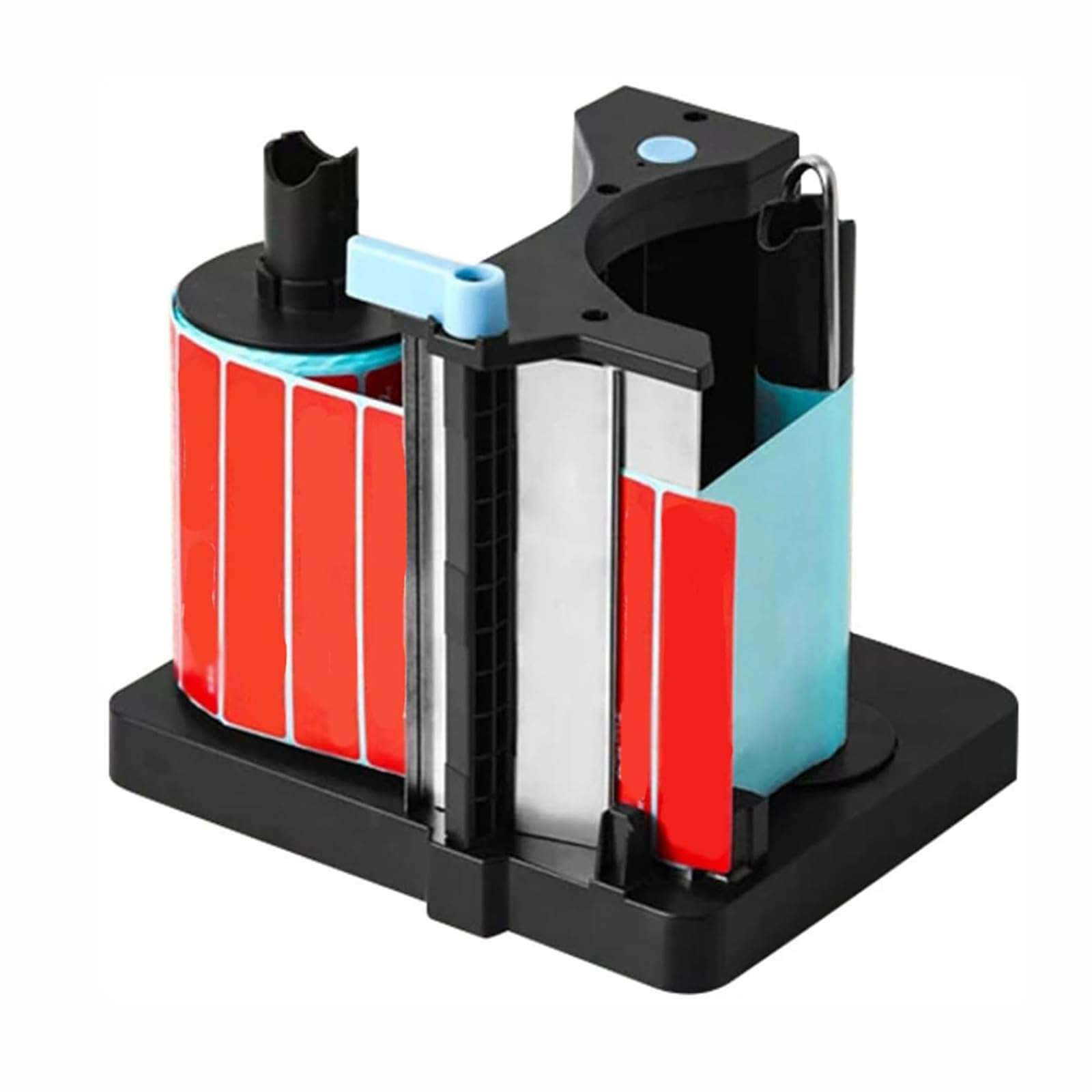 YXZQLOZ Automatic label dispenser; maximum dispensing length 120mm; compatible with 25–40mm cores; label width 20–130mm; for warehouses, logistics, factories, and offices