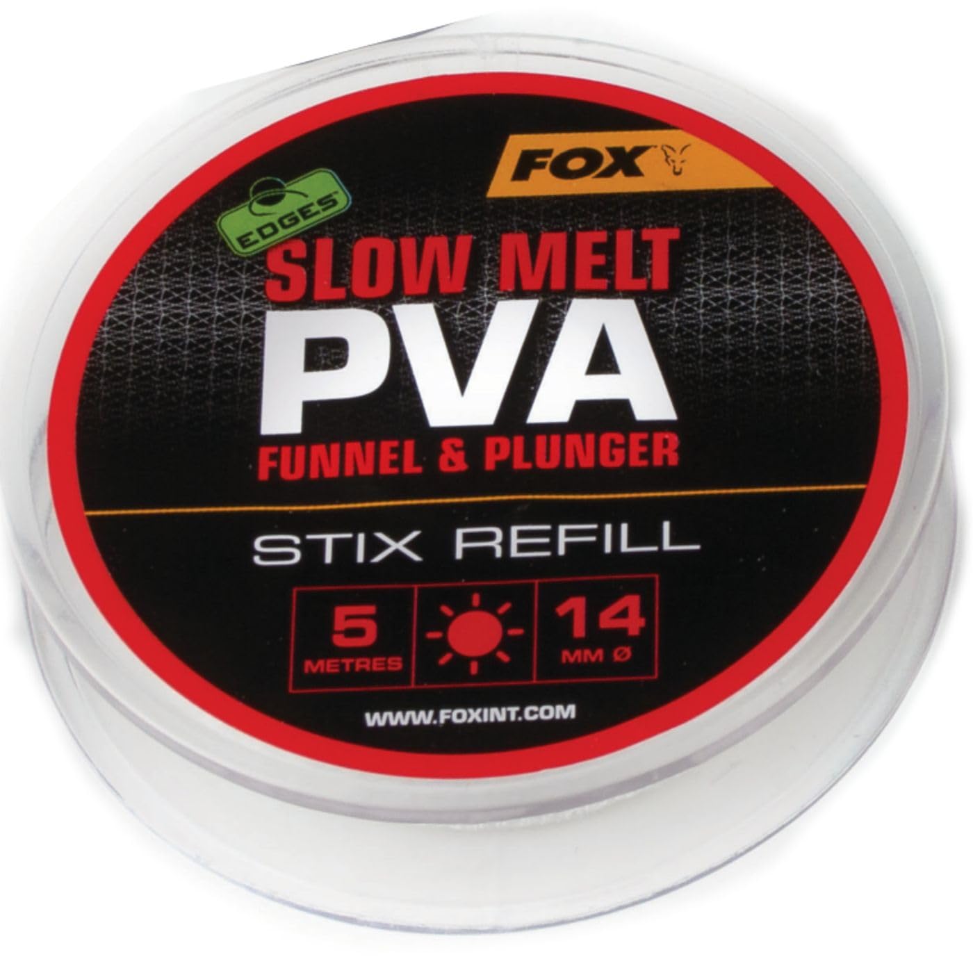 Fox Edges PVA Mesh Refill Slow Melt – 5 m, 14 mm Netz für Fox Mesh System