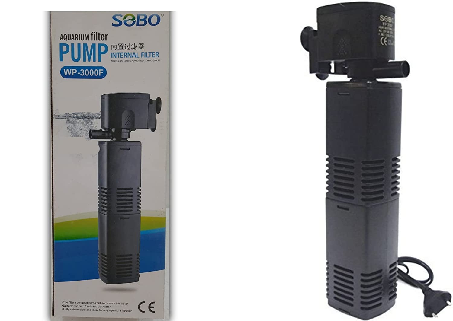 See full amazon price history chart for Mistletoe Sobo (WP-3000F | 25W | 1200L/H) Aquarium Internal Filter, Pack of 1 Mistletoe Sobo (WP-3000F | 25W | 1200L/H) Aquarium Internal Filter, Pack of 1 (B0B8JV4697) Amazon Price History, Amazon Price Tracker