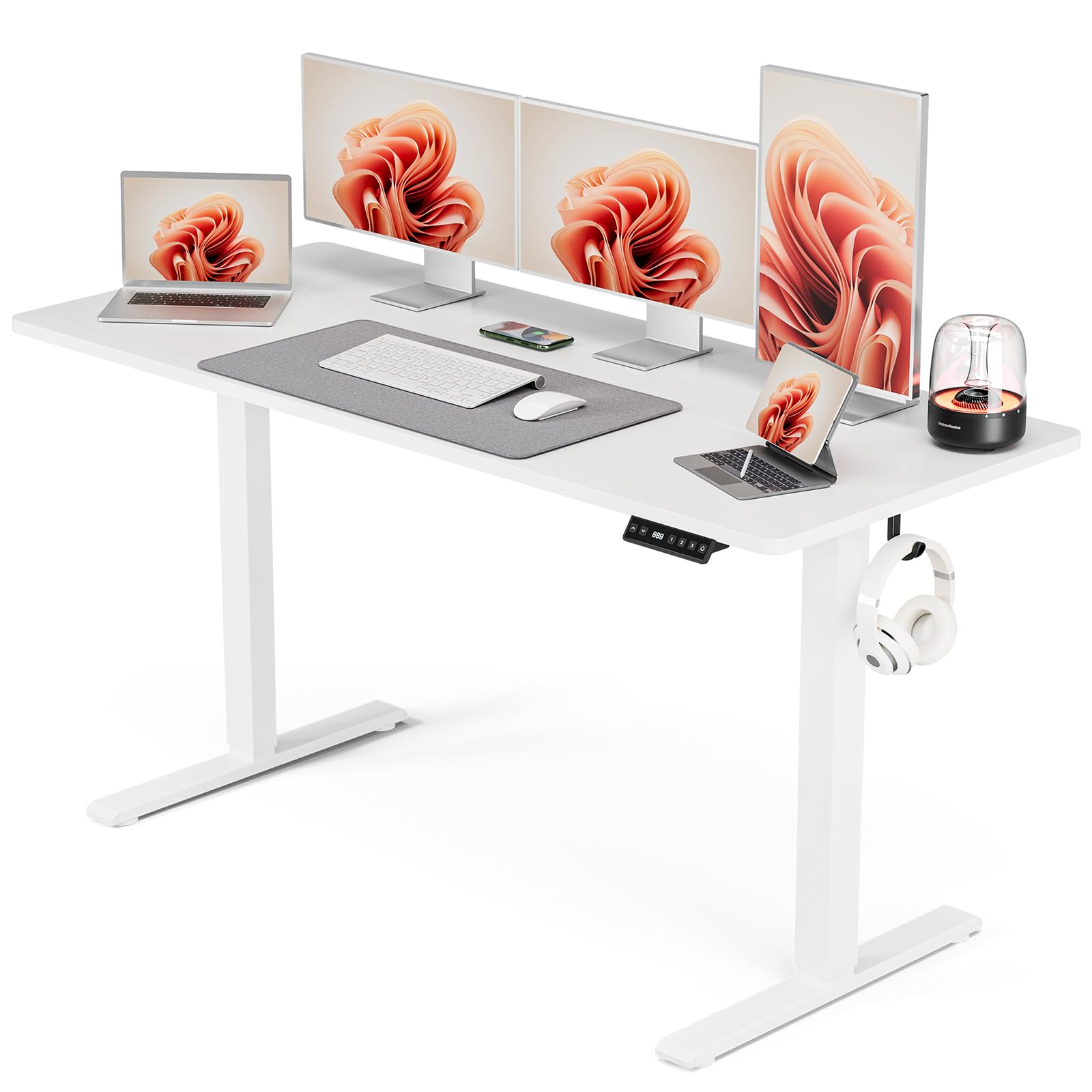 Amazon | Acrolix 電動 昇降式デスク スタンディングデスク幅140cm 耐