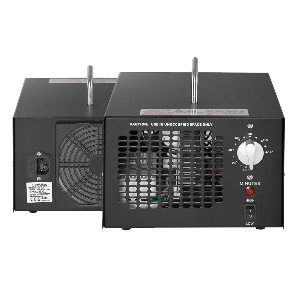 CJFF Commercial Ozone Generator 3500-7000 mg/h Professional O3 Air Purifier, Ozonator | Heavy Duty Air Ionizers Deodorizer and Sterilizer Best for Odor Stop Control