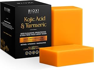 Barra de jabón complejo de suero de cúrcuma y...