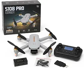 Drone S108 Pro, Câmera HD/4K e Modo Follow Me