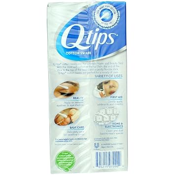 Q-tips Swabs, 170 Count (Pack of 1)