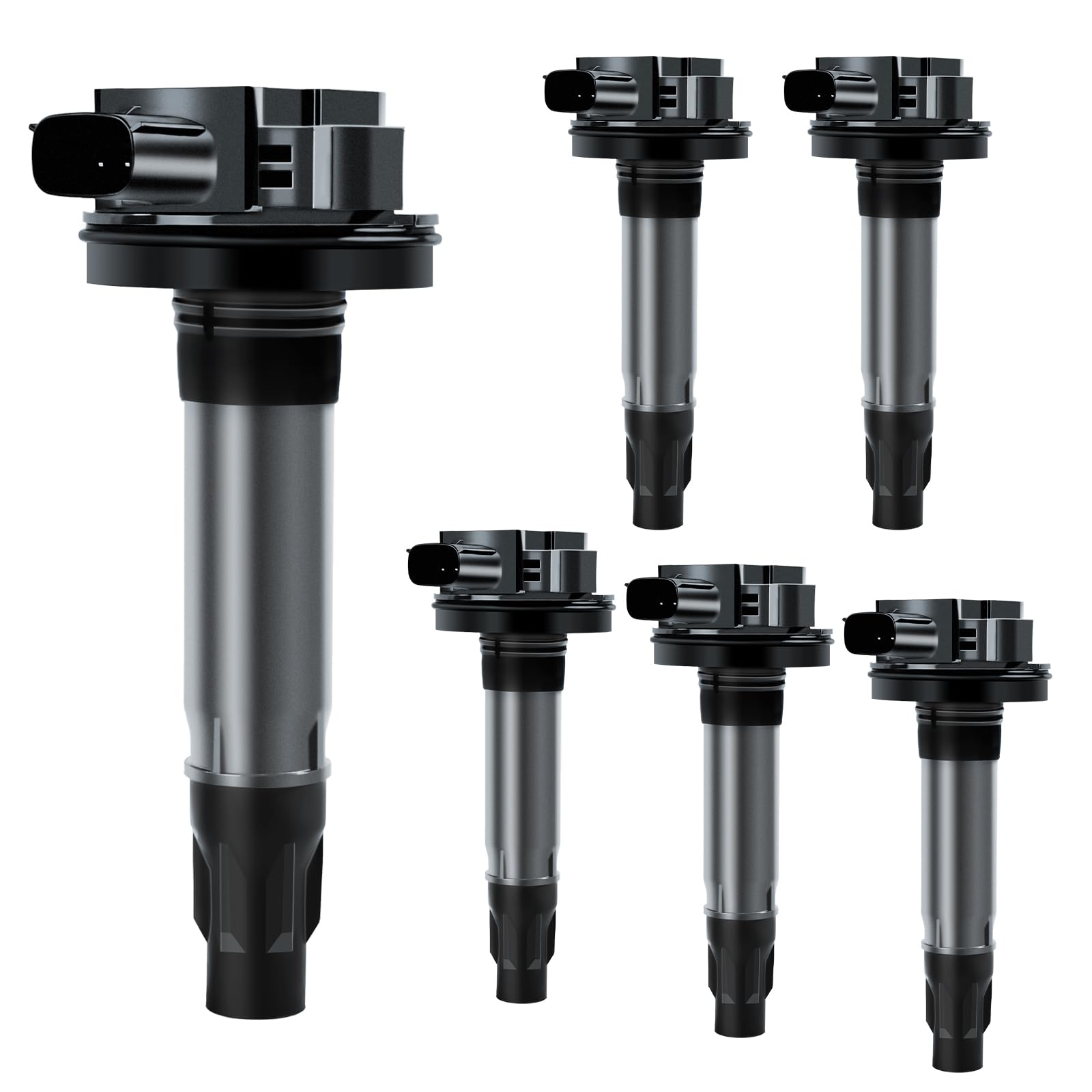STZJAYE UF553 Ignition Coil Set of 6 Pack Compatible with Ford Edge 2007-2016,for Explorer 2011-2017,for F-150 2011-2017,for Lincoln MKS 2009-2016,for