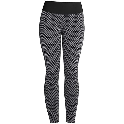 Famous TikTok Leggings, Yoga Pants for Women High Waist Tummy Control Booty Bubble Hip Lifting Workout Running Tights