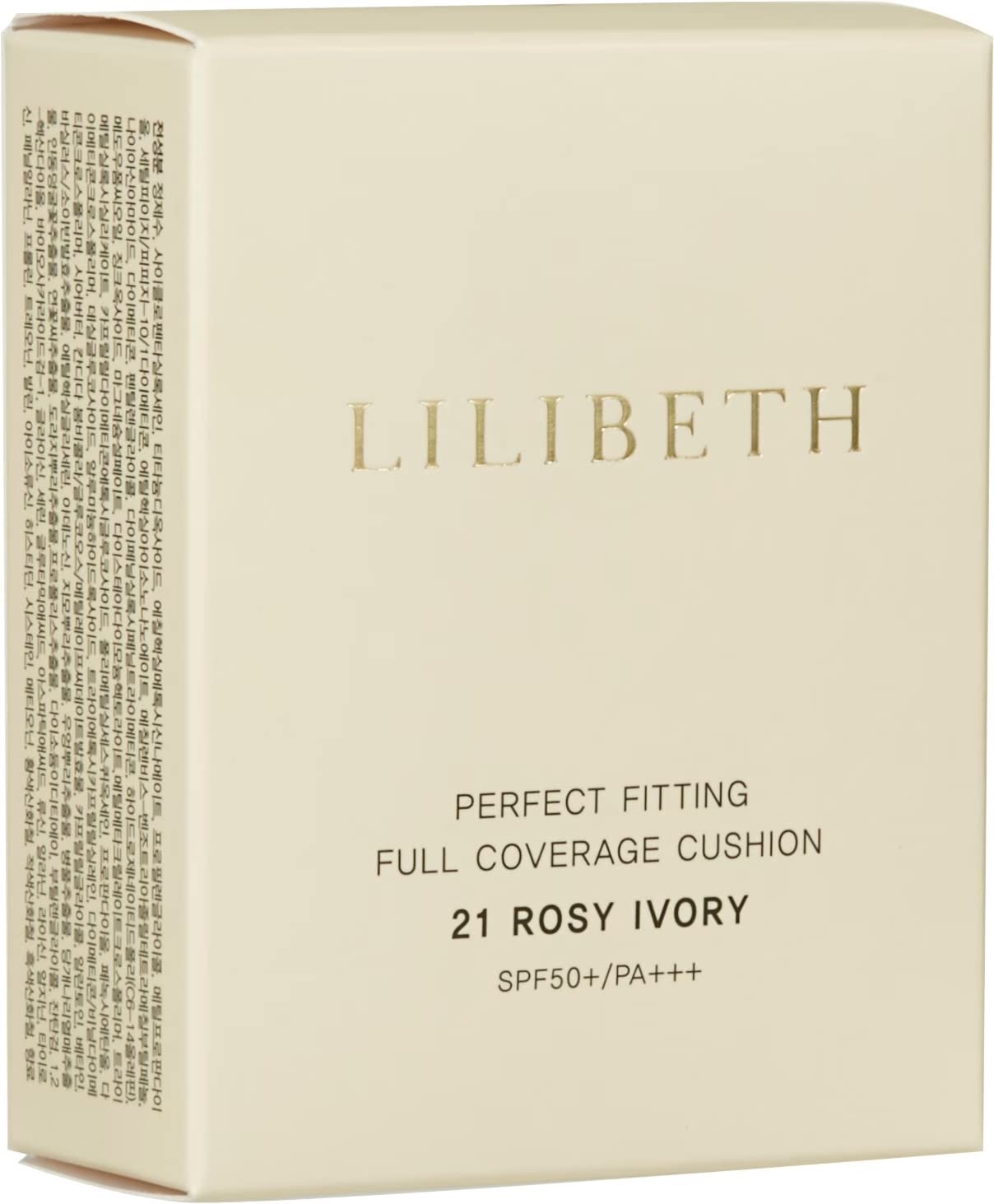 LILIBETH リリベス パーフェクトフィッティングフルカバレッジ クッションファンデーション リフィル ロージーアイボリー ライトベージュ 韓国コスメ SPF50+ PA+++ カバー力 くずれない 低刺激 高密着 インフルエンサーコスメ