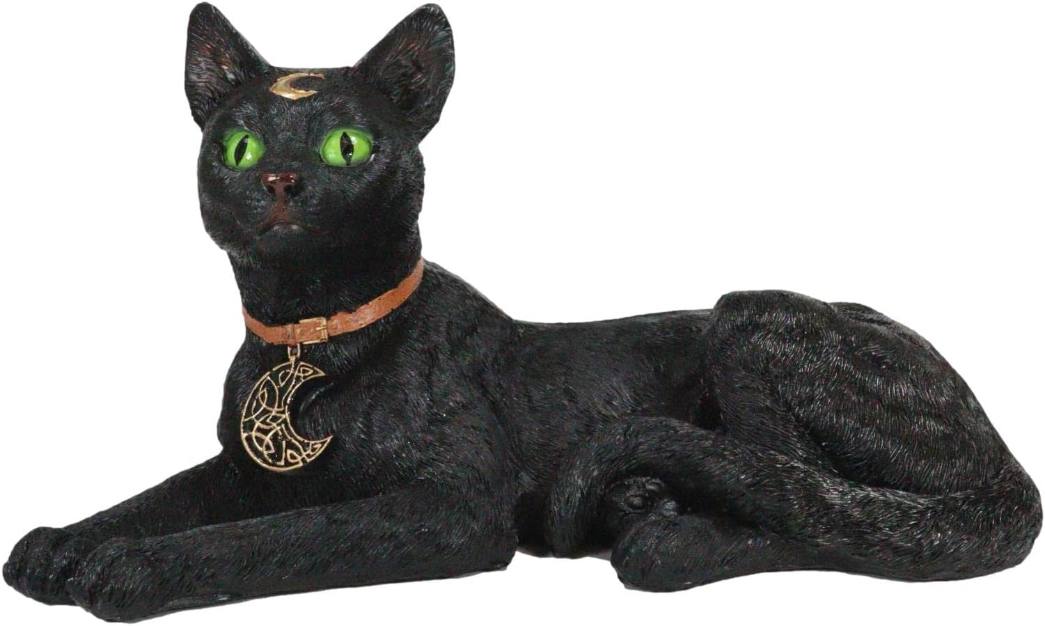 Amazon.com: Veronese Design The Witching Hour Black Cat Sculpture ...