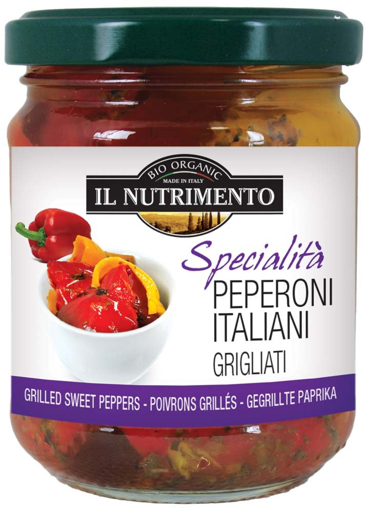Poivrons italiens grillés 190 g