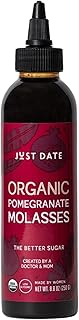 JUST DATE SYRUP Organic Pomegranate Molasses, 8.8 OZ