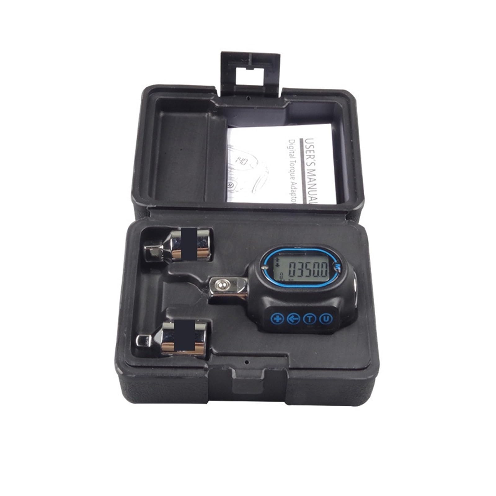 LNHHG High Precision Digital Torque Gauge, Electronic Torque Meter, Torque Adapter for Ratchet Wrench(DTA6-600A)