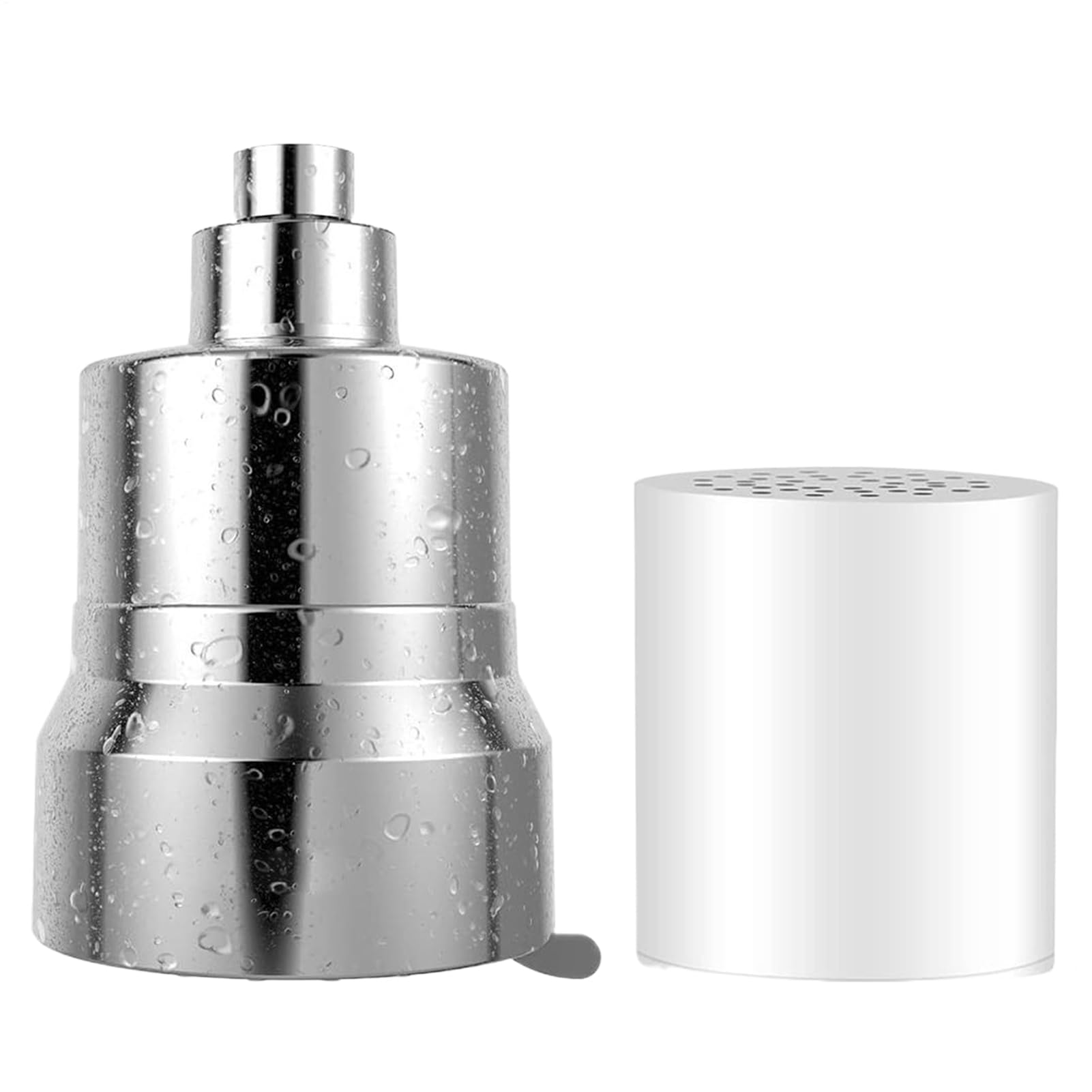 Filtro para la Ducha Accesorio Para Baño | Filtro Para Alcachofa De Ducha Elimina Sustancias Nocivas Metales Pesados Cloro Del Agua Dura