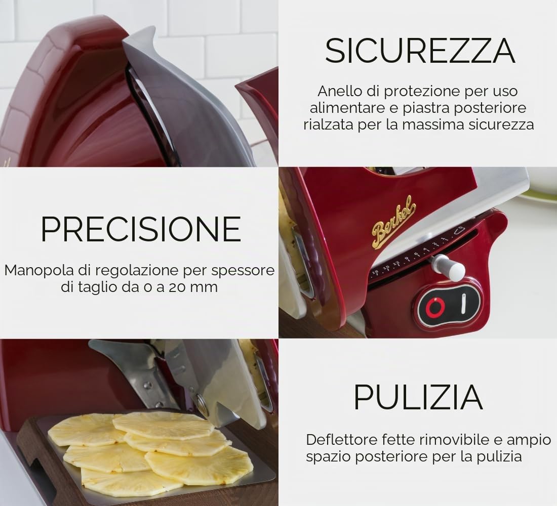 Berkel - Affettatrice Home Line 250 - Rossa