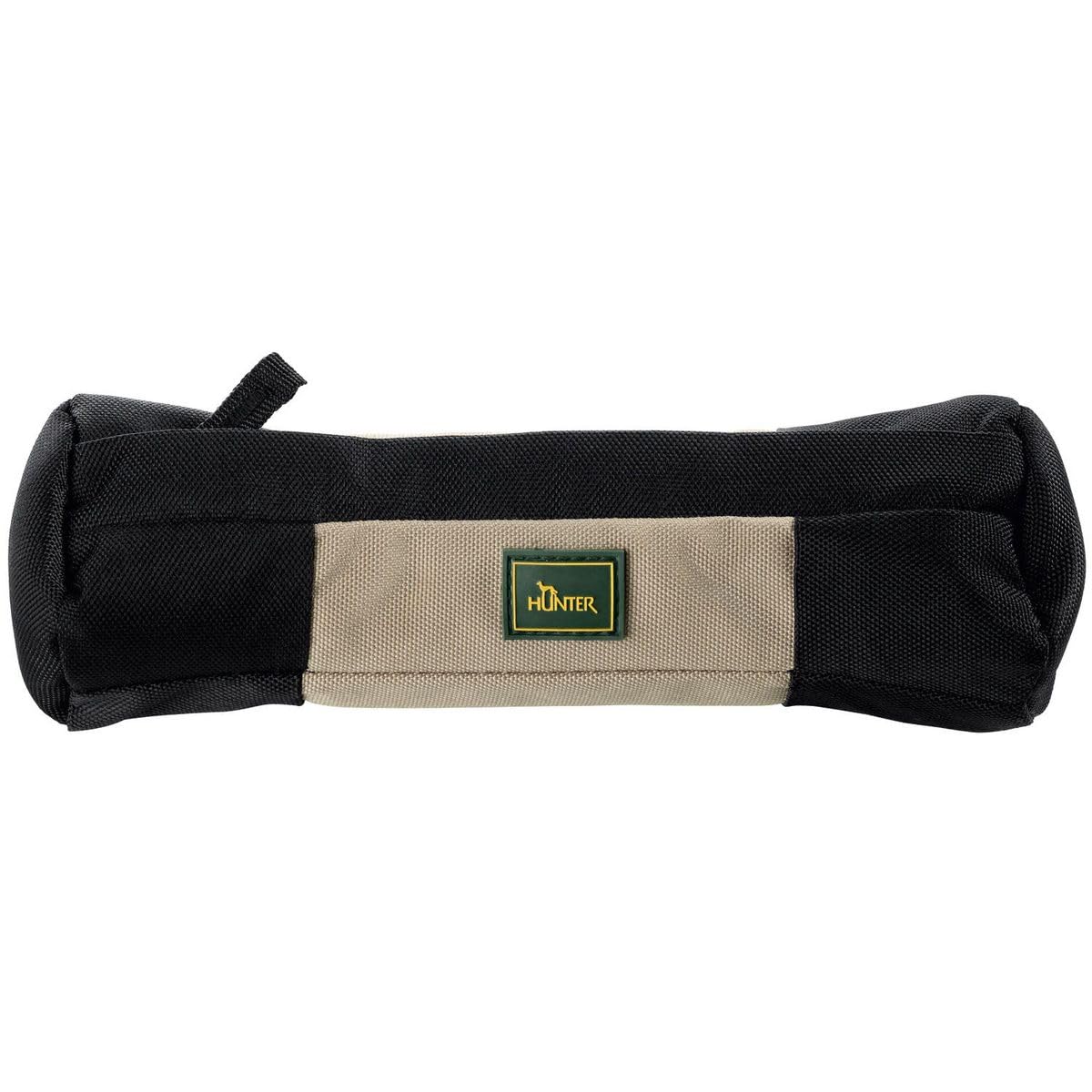 HUNTER Trainer Snack Dummy, Trainings-Dummy zum Apportieren lernen, befüllbar mit Snacks, zahnfreundlich & gepolstert, mit Reißverschluss, maschinenwaschbar, Farbe: beige, Größe: 20 cm