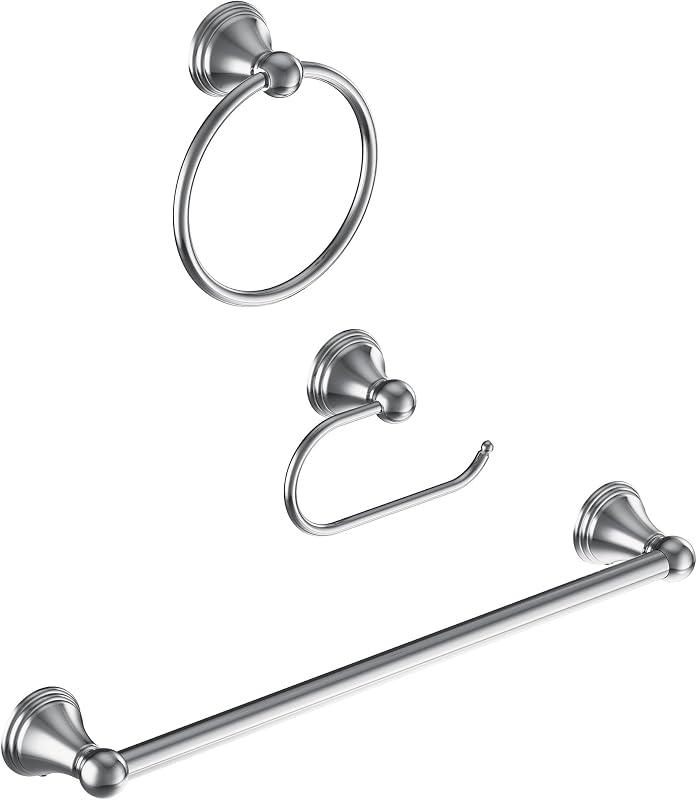 Moen DN8433CH Preston Paper Holder Towel Bar Towel Ring