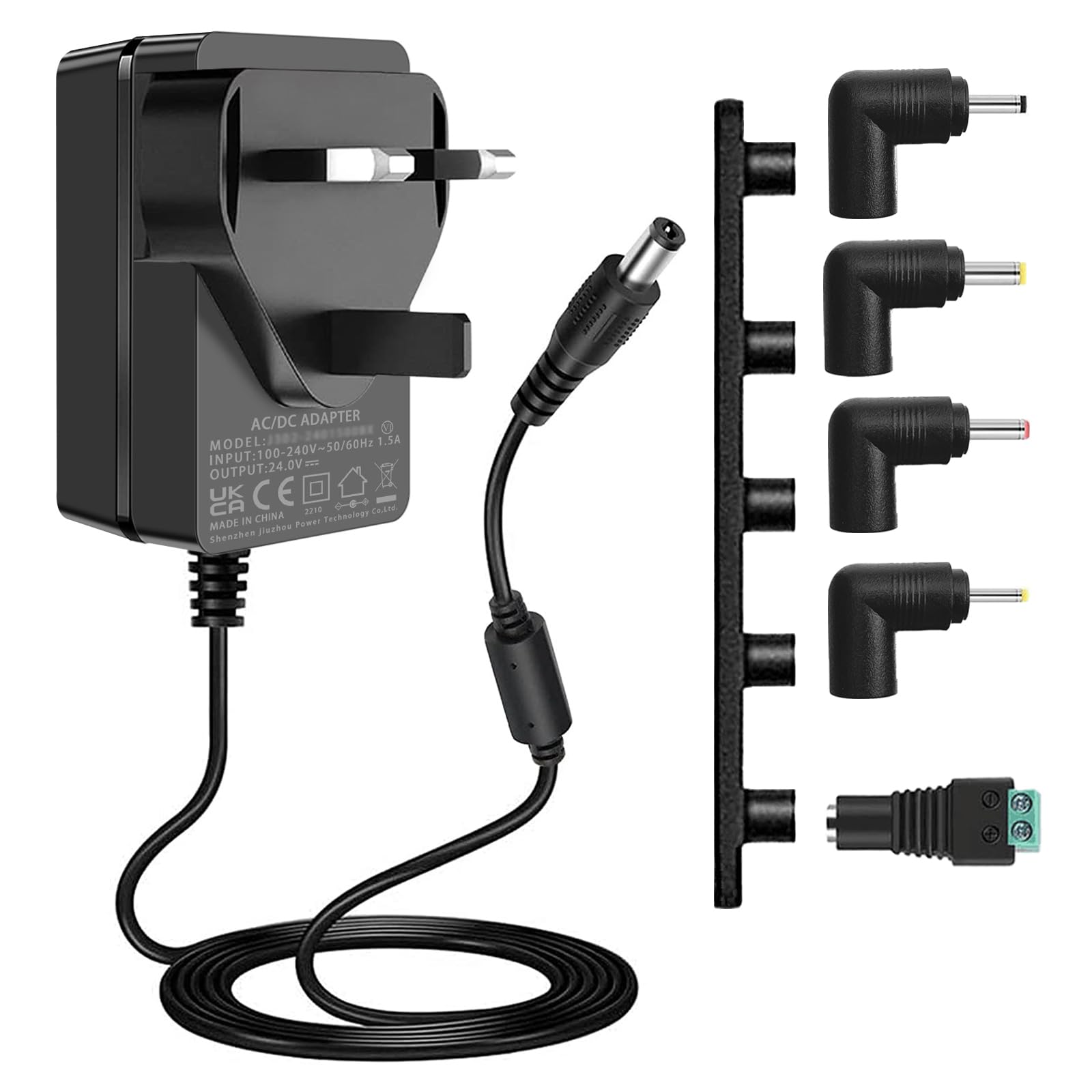 PAUTIX Adaptateur d'Alimentation 24V 3.5A, AC100-240V vers DC24V PAUTIX Adaptateur d'Alimentation 24V 3.5A, AC100-240V vers DC24V