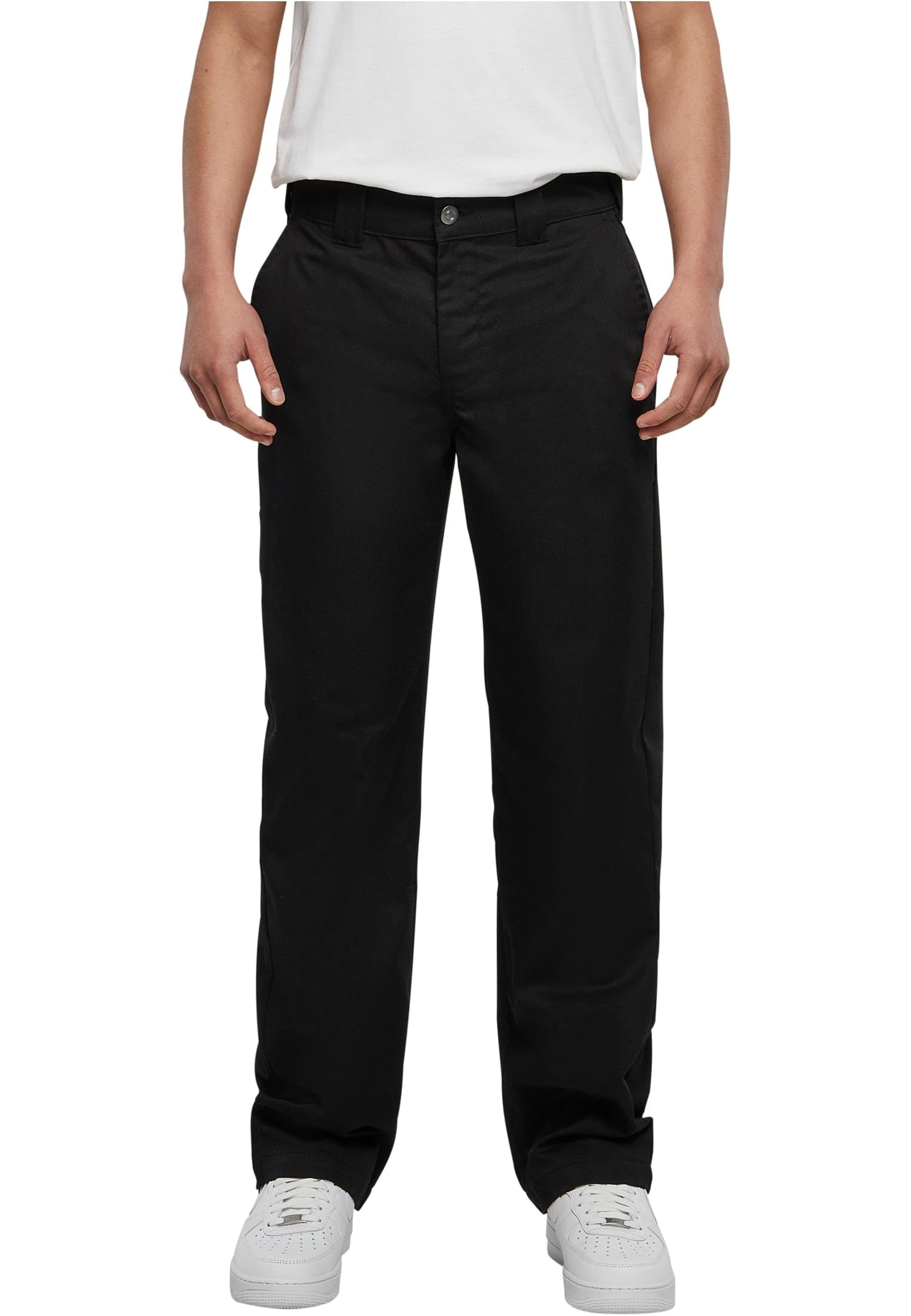 Urban Classics Herren Hose Classic Workwear Pants Black 44