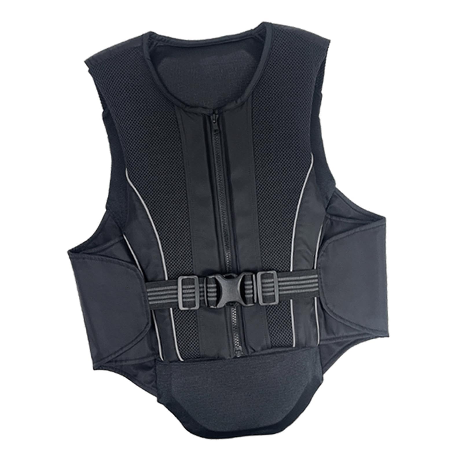 B Baosity Chaleco Ecuestre Protector con Absorción de Impactos Chaleco de Equitación para Niños Jóvenes Adultos Accesorio de Montar con Mate, L