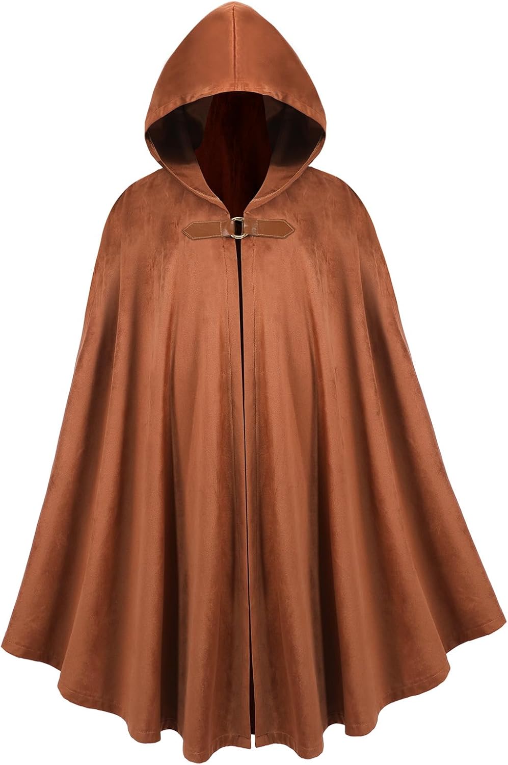 Renaissance Hooded Cloak Adult Hooded Cape Velvet Cape Medieval Costume Men Women Halloween Party Costume