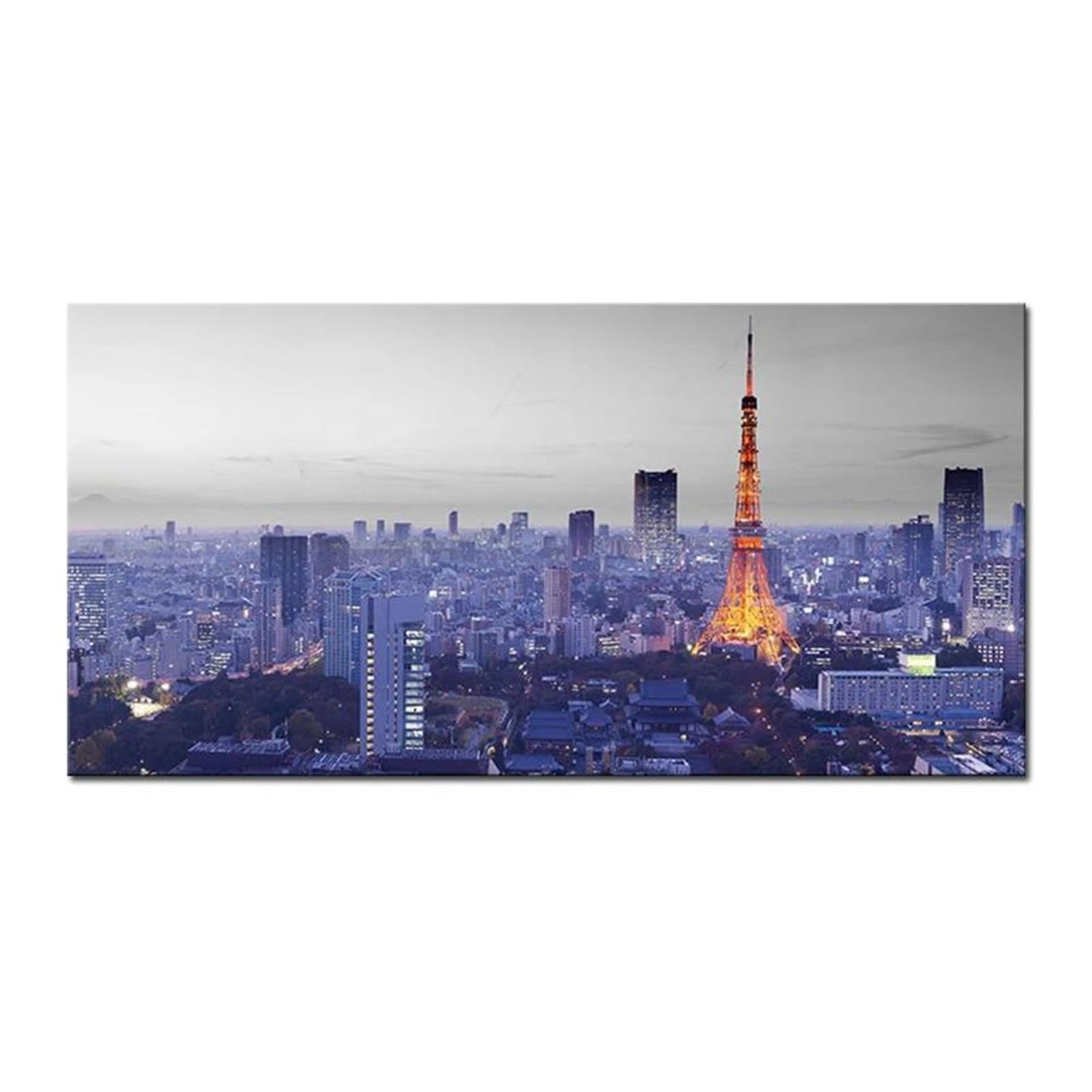 Byambd L Aesthetic Pictures Urban Architecture Andscape Posters No Frame Modern Home Decoration Wal Art Prints Canvas Painting(,50X100cm)